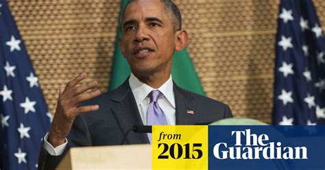 Barack Obama Africas Presidents For Life Are Risk To Democratic