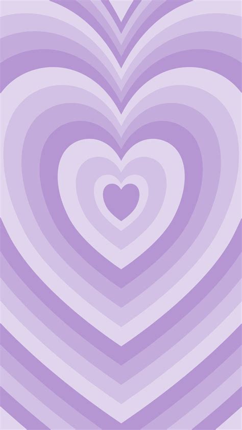 Phone Wallpaper Background Pastel Purple Heart Purple Wallpaper Iphone Purple