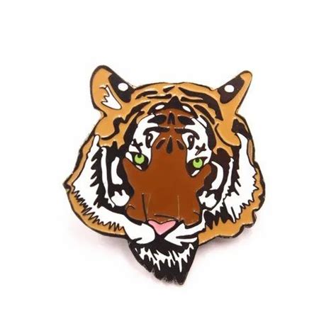 Multi Color Tiger Lapel Pin Customized At Rs 80piece Kalkaji New