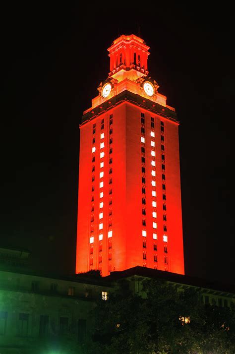 University Of Texas Tower National Champions Photograph By Preston