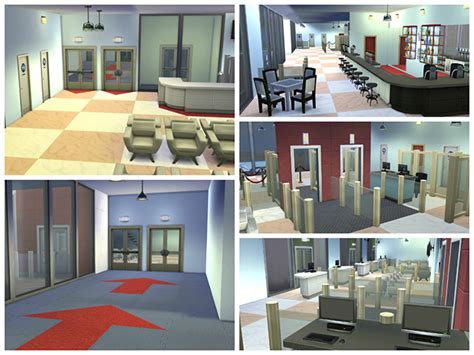Oasis Spring Sims Airport By Sim4fun Sims 4 Community Lots
