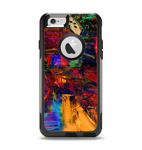 The Abstract Colorful Painted Surface Apple Iphone 6 Otterbox Commuter