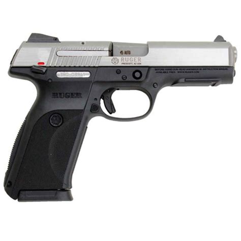 Ruger Sr45 45 Auto Acp 45in Stainless Pistol 101 Rounds