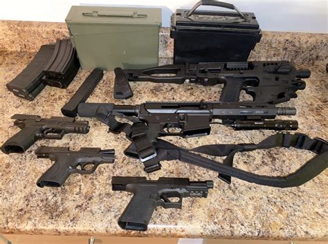 Hundreds Of ‘ghost Guns And Unserialized Parts Seized 2 Arrested In
