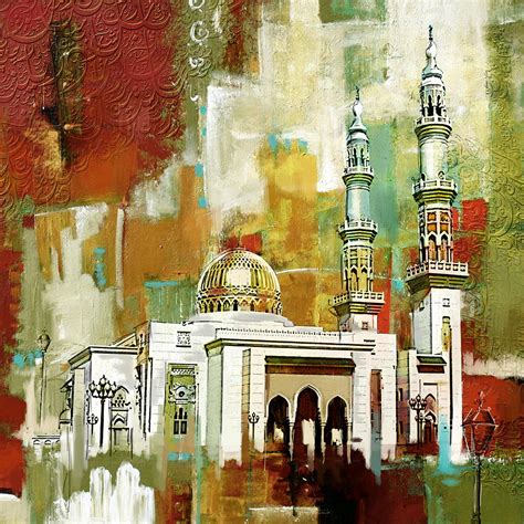 Masjid Zahra Painting By Corporate Art Task Force Fine Art America