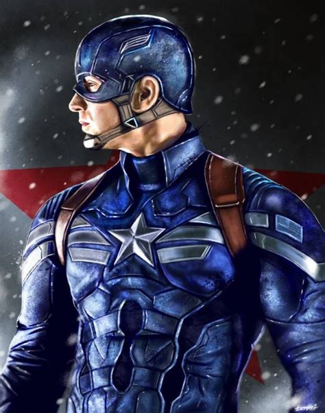 Captain America By P1xer Capitan America Marvel Captain America Art