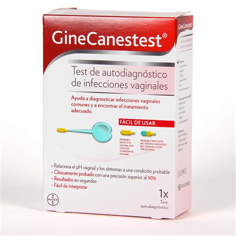 Ginecanestest Test De Análisis Vaginal Farmacia Jiménez