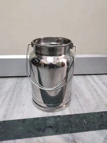 Milk Can Stainless Steel 5 Ltr At Rs 640piece Ss Milk Can In Jaipur