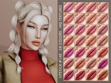 Sims 4 Lipstick 148 By Julhaos At Tsr The Sims Book