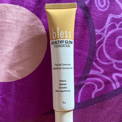 bless healthy glow foundation beauty review