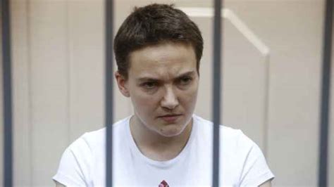 Jailed Ukrainian Pilot Savchenko Declares Hunger Strike In Moscow