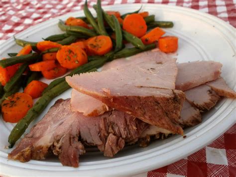 Next time you find yourself complaining about granny's festive brussel. Spiced Root Beer Glazed Ham