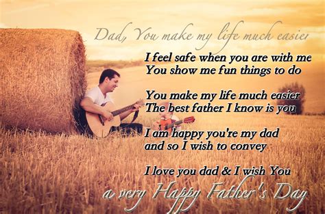 Fathers Day Poems With Image Short Picture Poems In English Happy