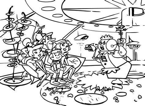 Jetsons Coloring Pages