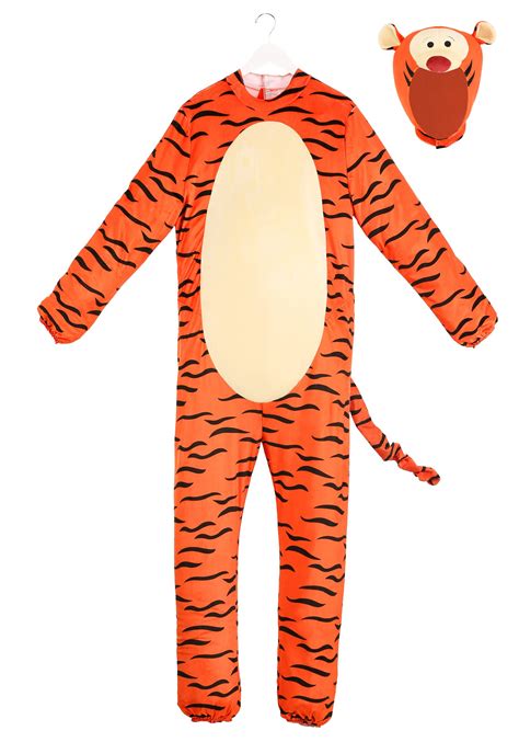 Deluxe Tigger Costume For Adults