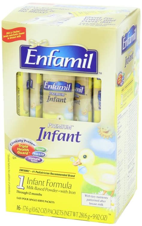 Enfamil Infant Formula Milk Based With Iron Single Serve