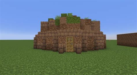 Cute Cottage Core Build Ideas For Minecraft Dirt Hut For The Perfect