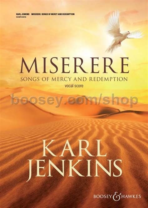 Jenkins Karl Miserere Songs Of Mercy And Redemption