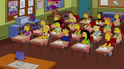 Image Audrey Mcconnells Entire Class Simpsons Wiki Fandom Powered By Wikia