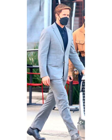 The Gray Man 2022 Ryan Gosling Suit California Outfits