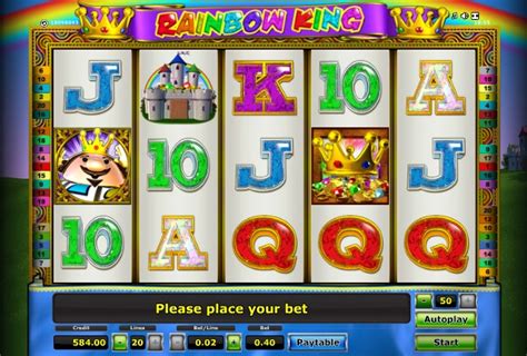 Rainbow King 5 Reel Online Slot From Novomatic