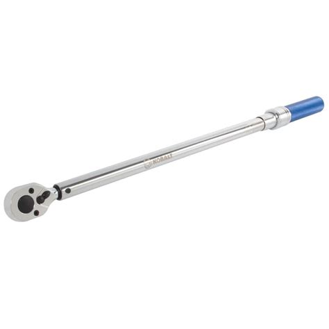 Kobalt 12 In Drive Click Torque Wrench 50 Ft Lb To 250 Ft Lb In The