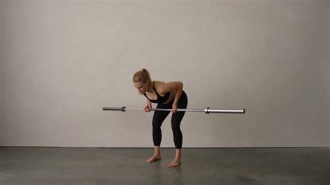 Supinated Barbell Bent Over Row Video Instructions And Variations