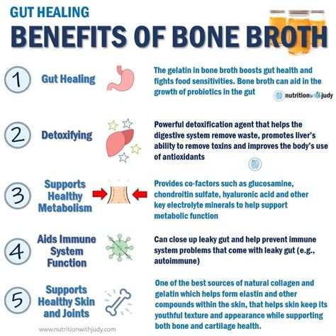 Microblog Gut Healing Benefits Of Bone Broth Nutrition With Judy