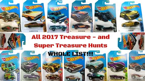 Hot Wheels 2017 Super Treasure Hunts Treasure Hunts All 30 13