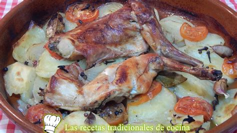 Receta F Cil De Conejo Al Horno Recetas De Cocina Con Sabor Tradicional