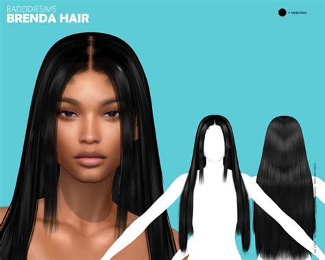 Badddiesims Creating Ts4 Custom Content Patreon Sims Hair Sims 4