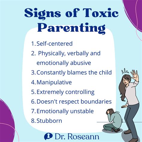 Toxic Parenting What Are The Signs Of A Toxic Parent Dr Roseann
