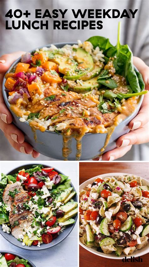 40 Easy Lunch Recipes Healthy Lunch Lunch Recipes Lunch