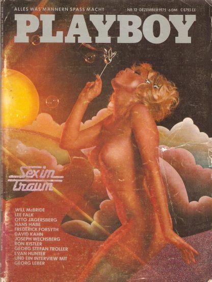 Akt Erotika Časopis Playboy 1975 12 Dezember Něm verze