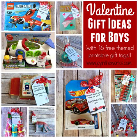 We have gifts for him, gifts for her, and of course fun presents for kids and teens. Simple Valentine Gift Ideas for Boys - Joy in the Works