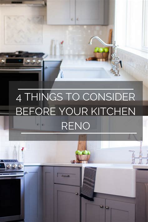 4 Things To Consider Before Your Kitchen Reno Curio Design Studio