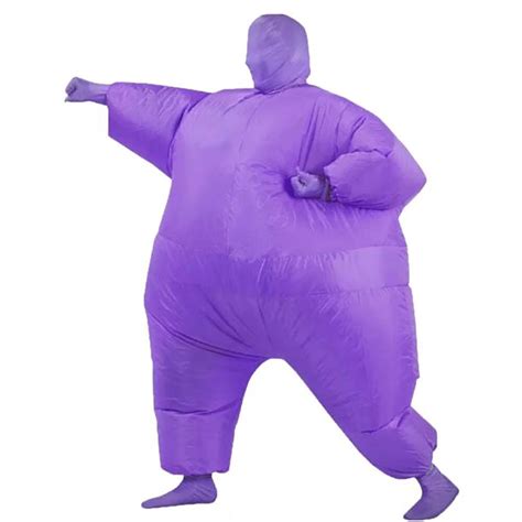 Inflatable Full Body Suit Adult Blow Up Fat Club Suit Funny Inflatable