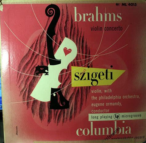 Brahms The Philadelphia Orchestra Eugene Ormandy Joseph