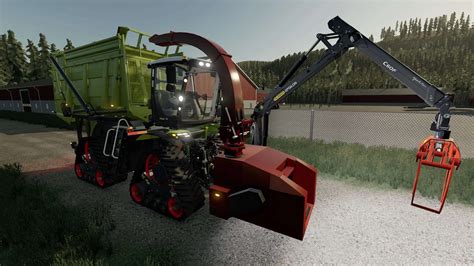 Claas Xerion Wood Crusher V10 Fs22 Mod Download
