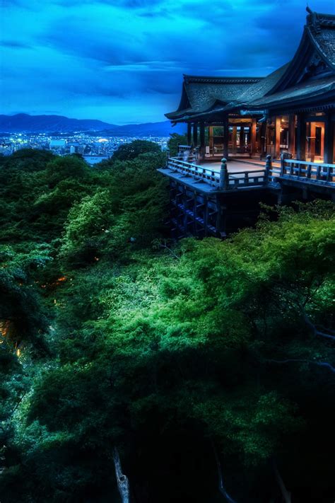 Kyoto Japan Night View 4k Wallpaper Best Wallpapers