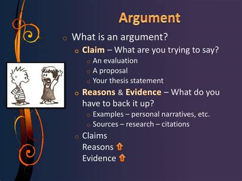 Ppt Elements Of An Argument Powerpoint Presentation Id2602606