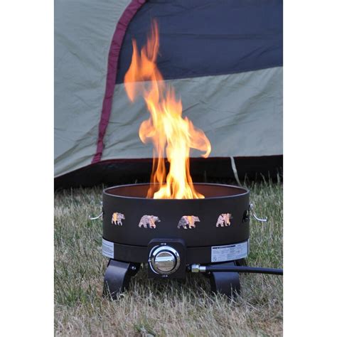 Paramount Campfire Portable Steel Propane Fire Pit And Reviews Wayfairca