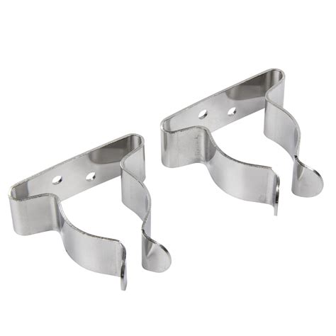 Seachoice 72031 Spring Clamps Pack Of 2 Polished Stainless Steel