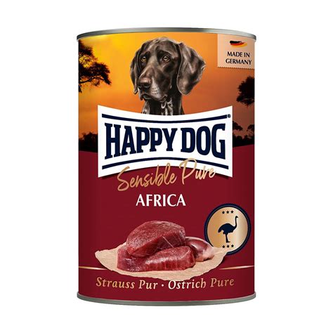 Happy Dog Sensible Pure Africa Strauß 12x400g Bei Zooroyal