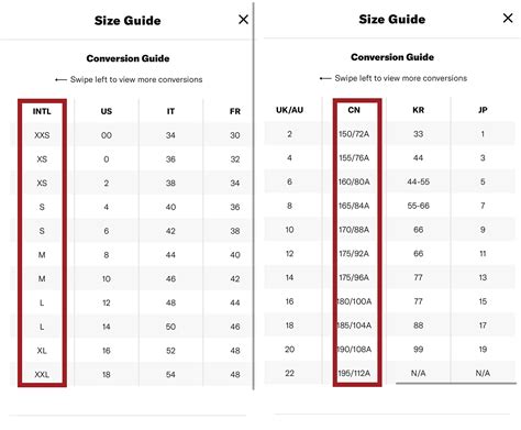 Aliexpress Size Charts And Tricks To Avoid Mistakes Arnoticias Tv