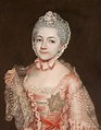 1763 Agnes von Anhalt-Dessau by Christian Friedrich Reinhold Lisiewski ...