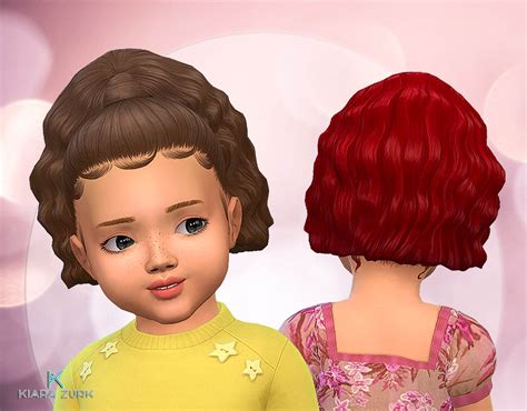 Serena Ponytail For Toddlers Screenshots Create A Sim The Sims 4