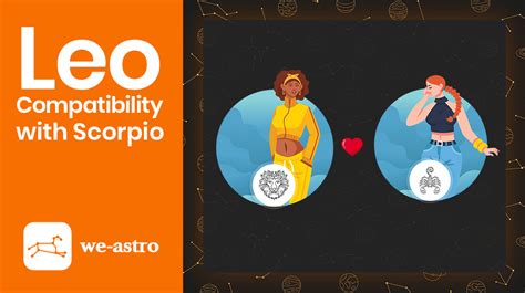Leo And Scorpio Compatibility We Astro