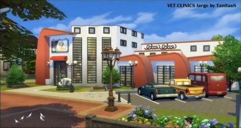 Tanitas8 Vet Clinic For The Sims 4 Spring4sims The Sims 4 Lots