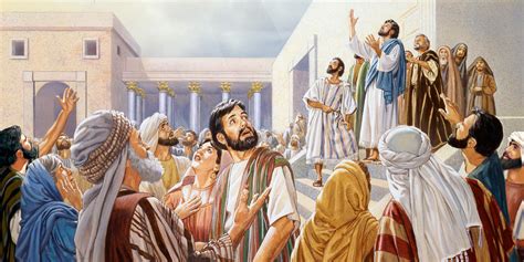 Die Juden Hören Gottes Stimme Johannes 12 Das Leben Von Jesus